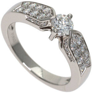 CHAUMET Silver Diamond Ring